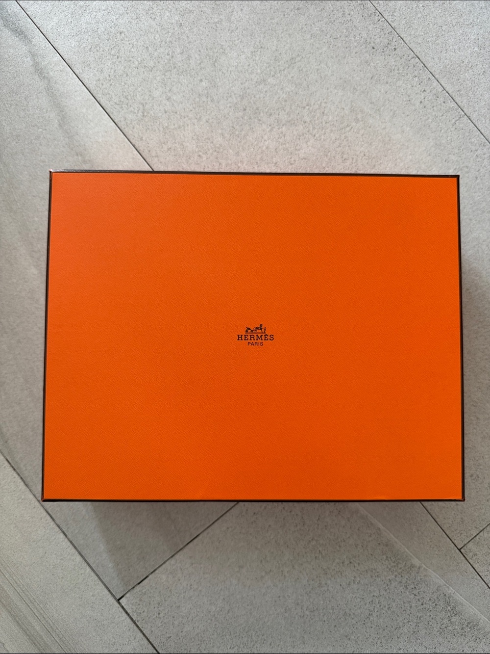 Hermes Orange Signature Gift Box